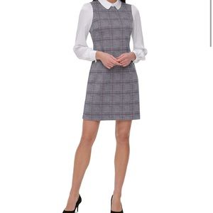 Calvin Klein plaid dress